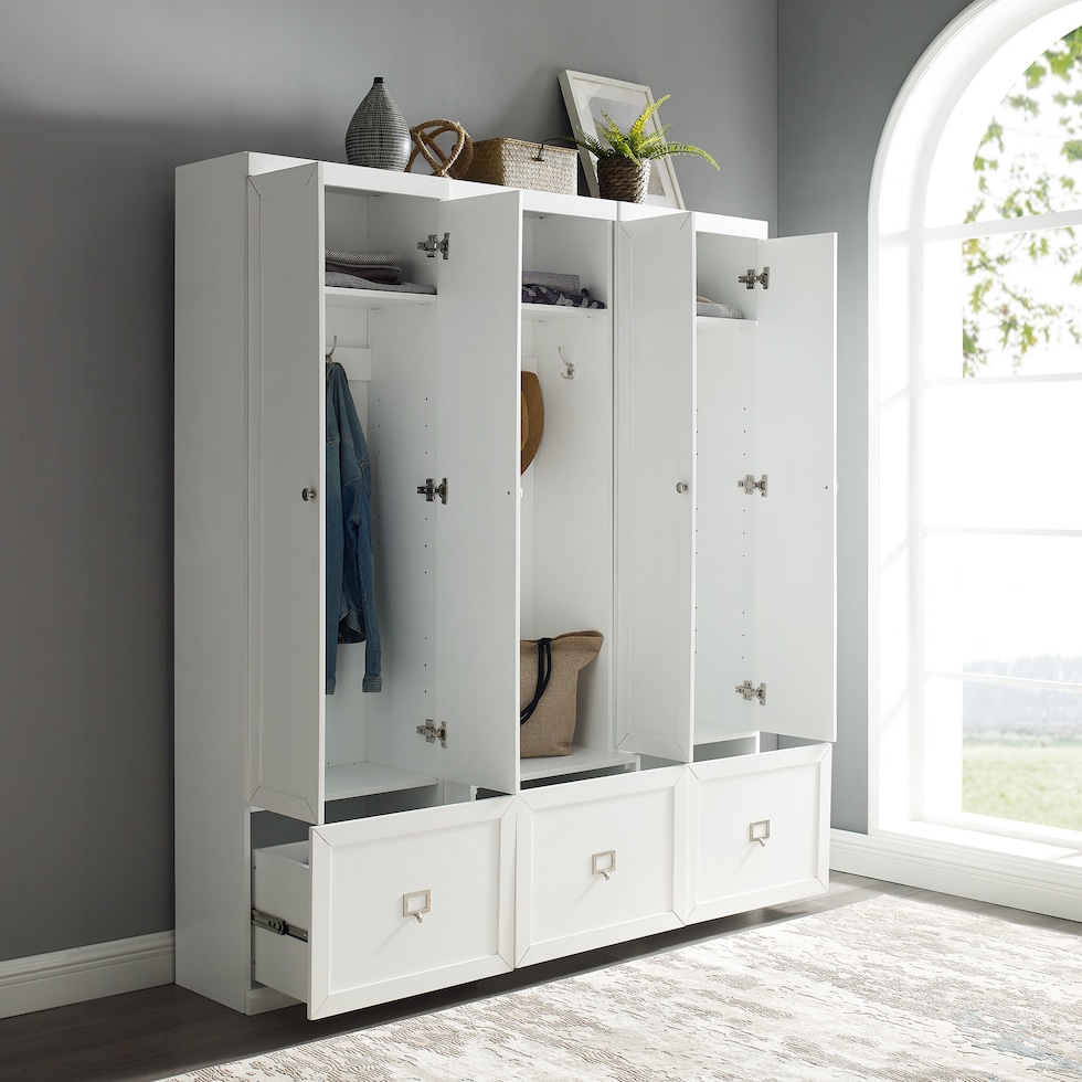 caddie white cabinet   