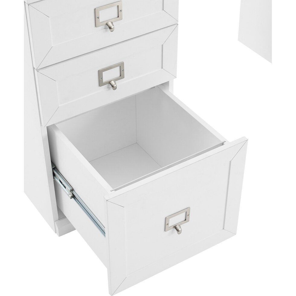 caddie white desk   