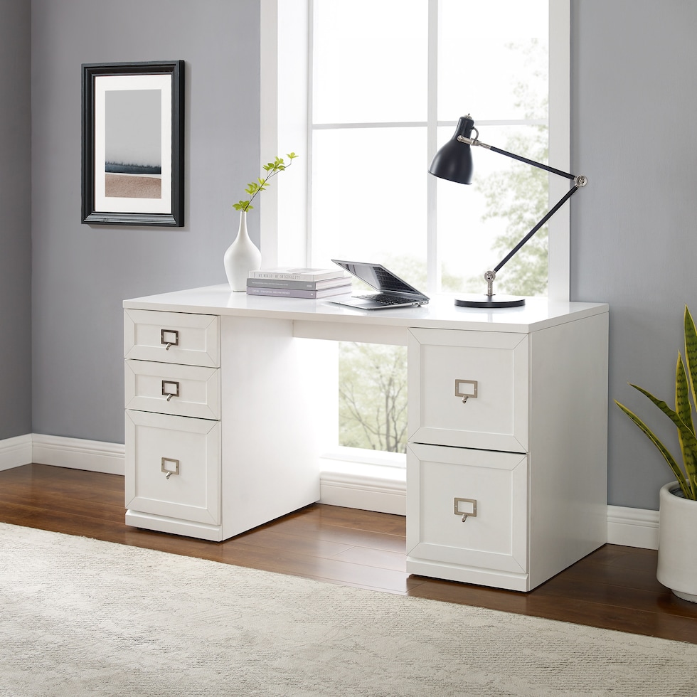 caddie white file cabinet   