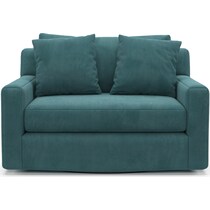 cade bella peacock swivel chair   