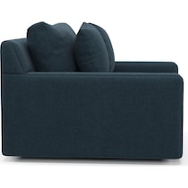 cade blue swivel chair   