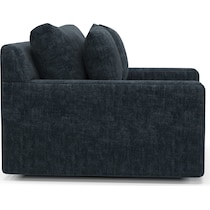cade blue swivel chair   