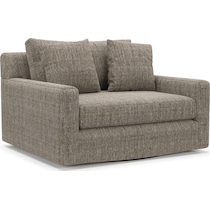 cade gray swivel chair   