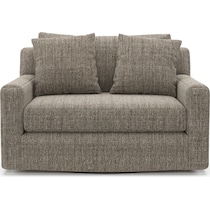 cade gray swivel chair   