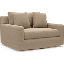 cade gray swivel chair   