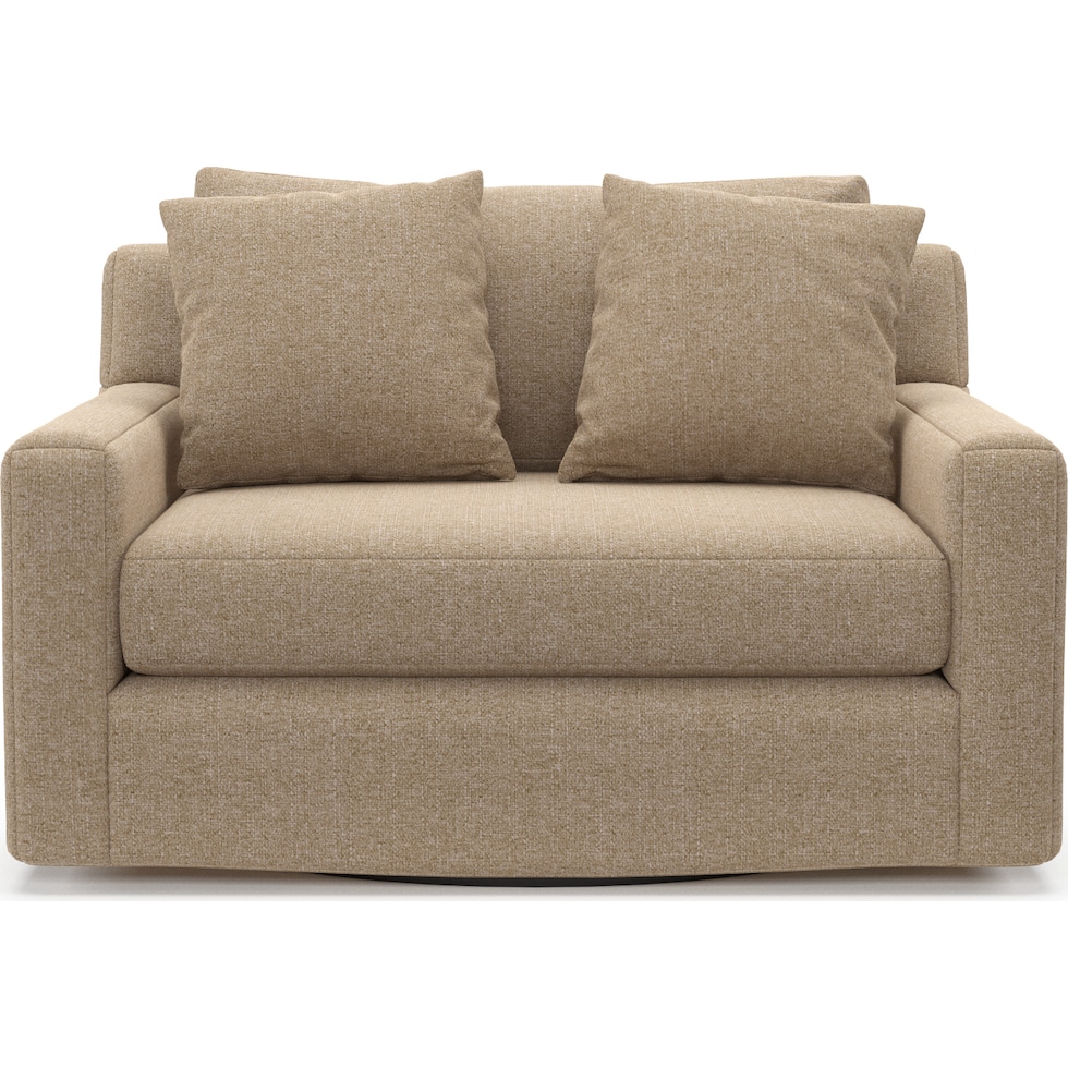 cade gray swivel chair   