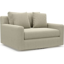 cade gray swivel chair   