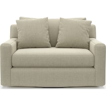 cade gray swivel chair   
