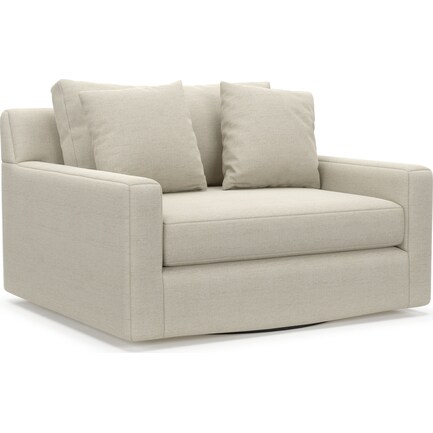 Cade Foam Comfort Accent Swivel Chair - Curious Pearl