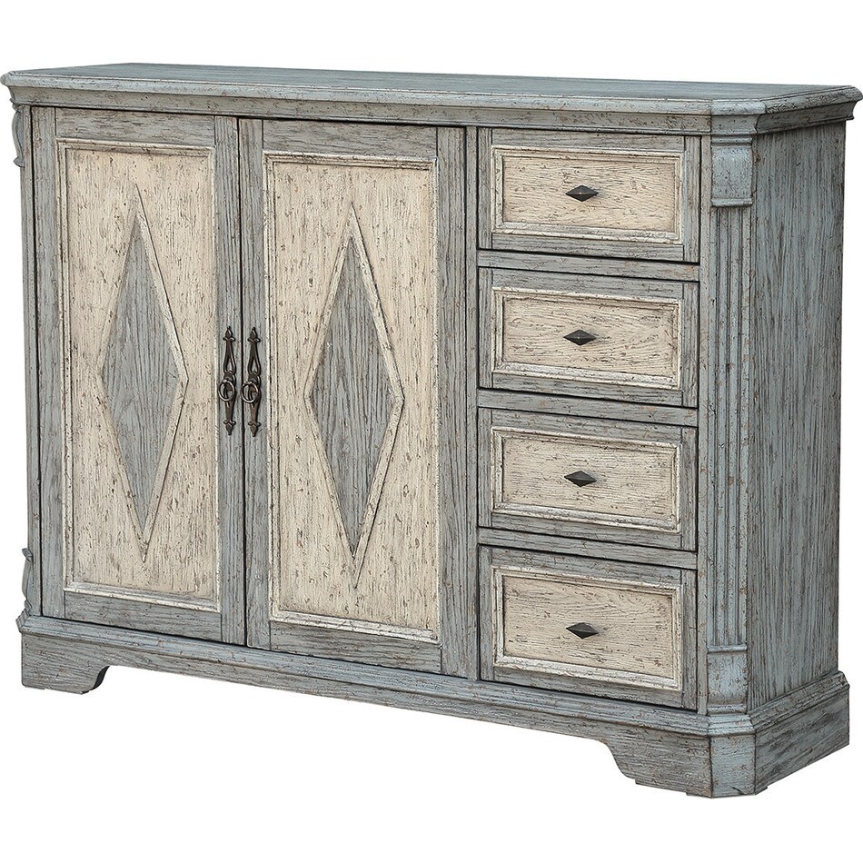 calah gray sideboard   