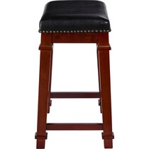 caleb black counter height stool   