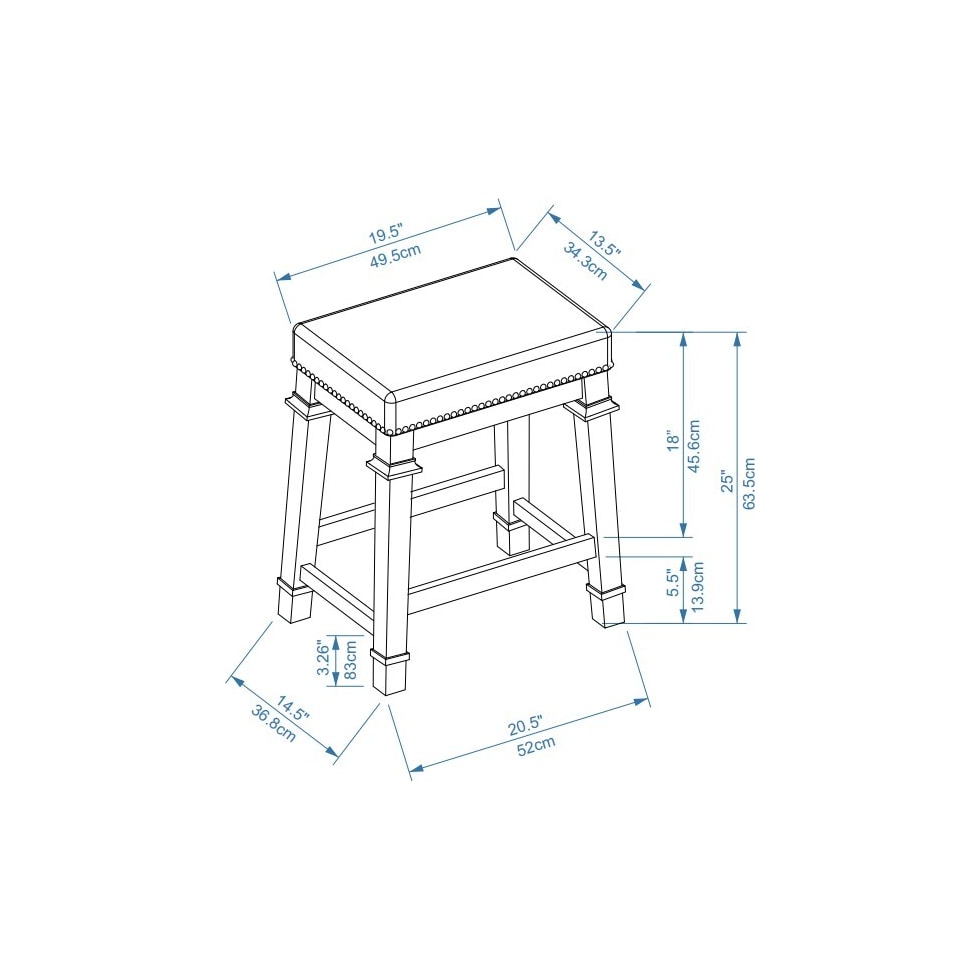 caleb black counter height stool   