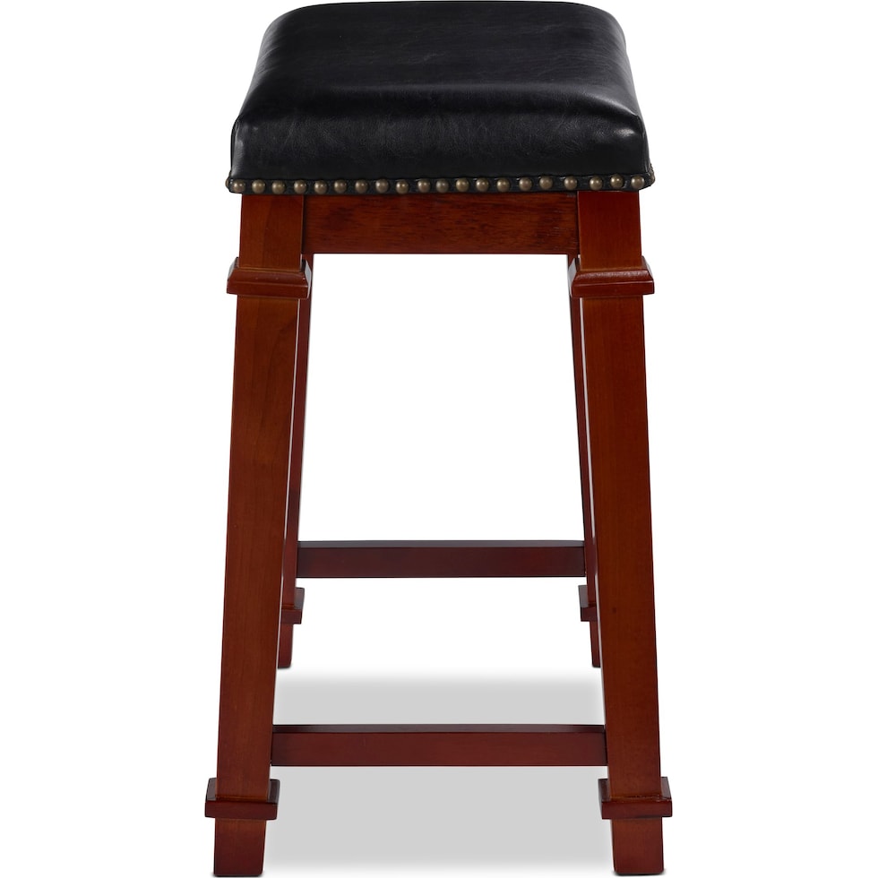 caleb black counter height stool   