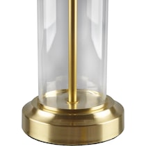 calhoun gold table lamp   