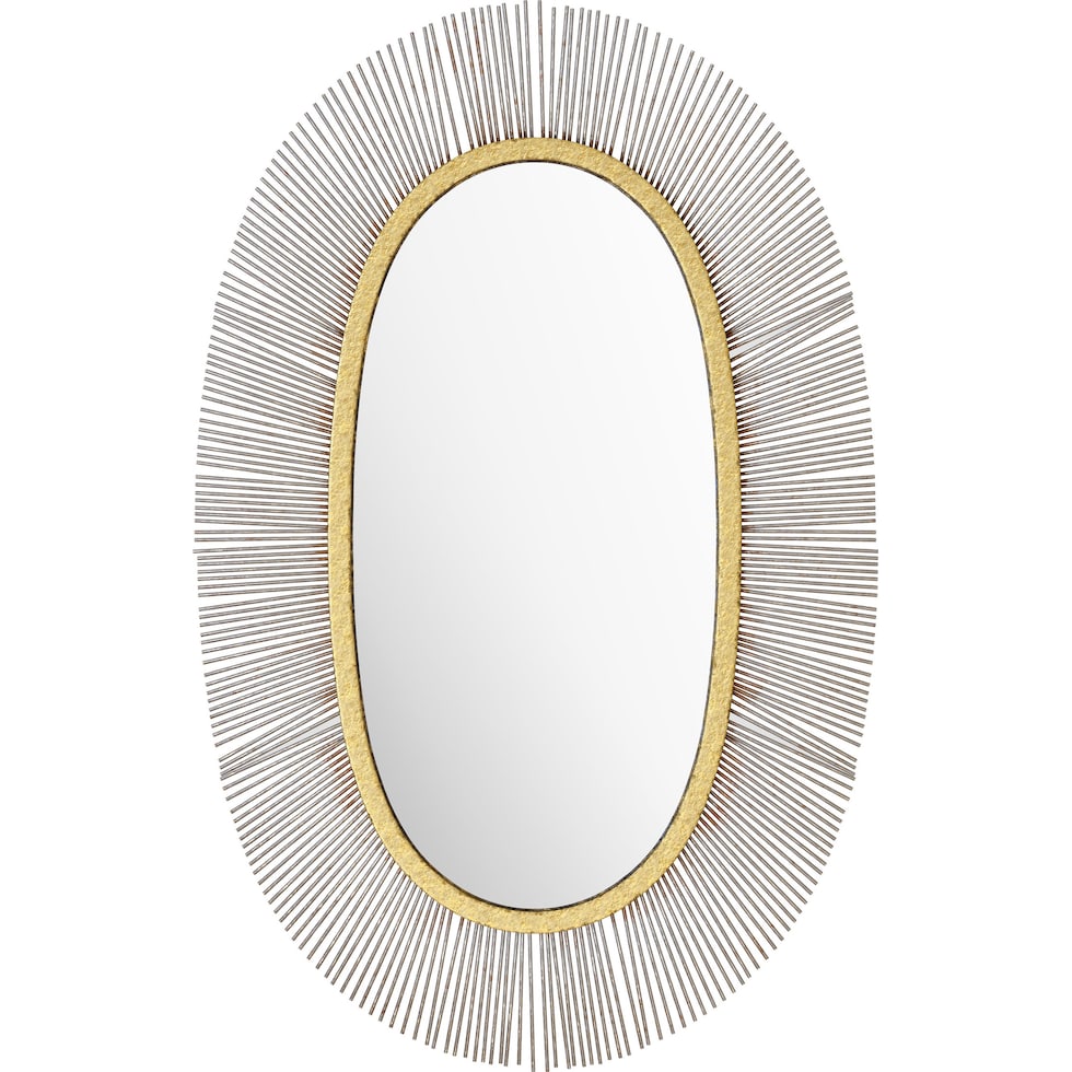 cali black gold mirror   