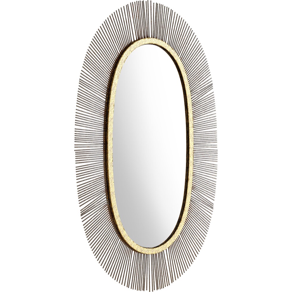 cali black gold mirror   