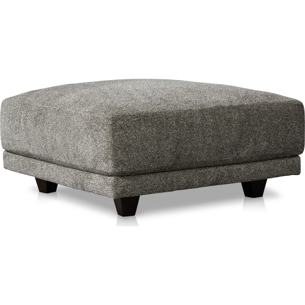callahan gray ottoman   