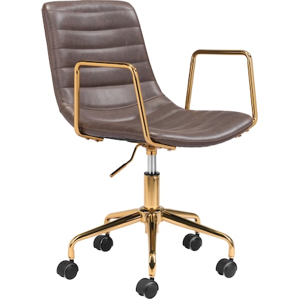Callan Office Chair - Brown