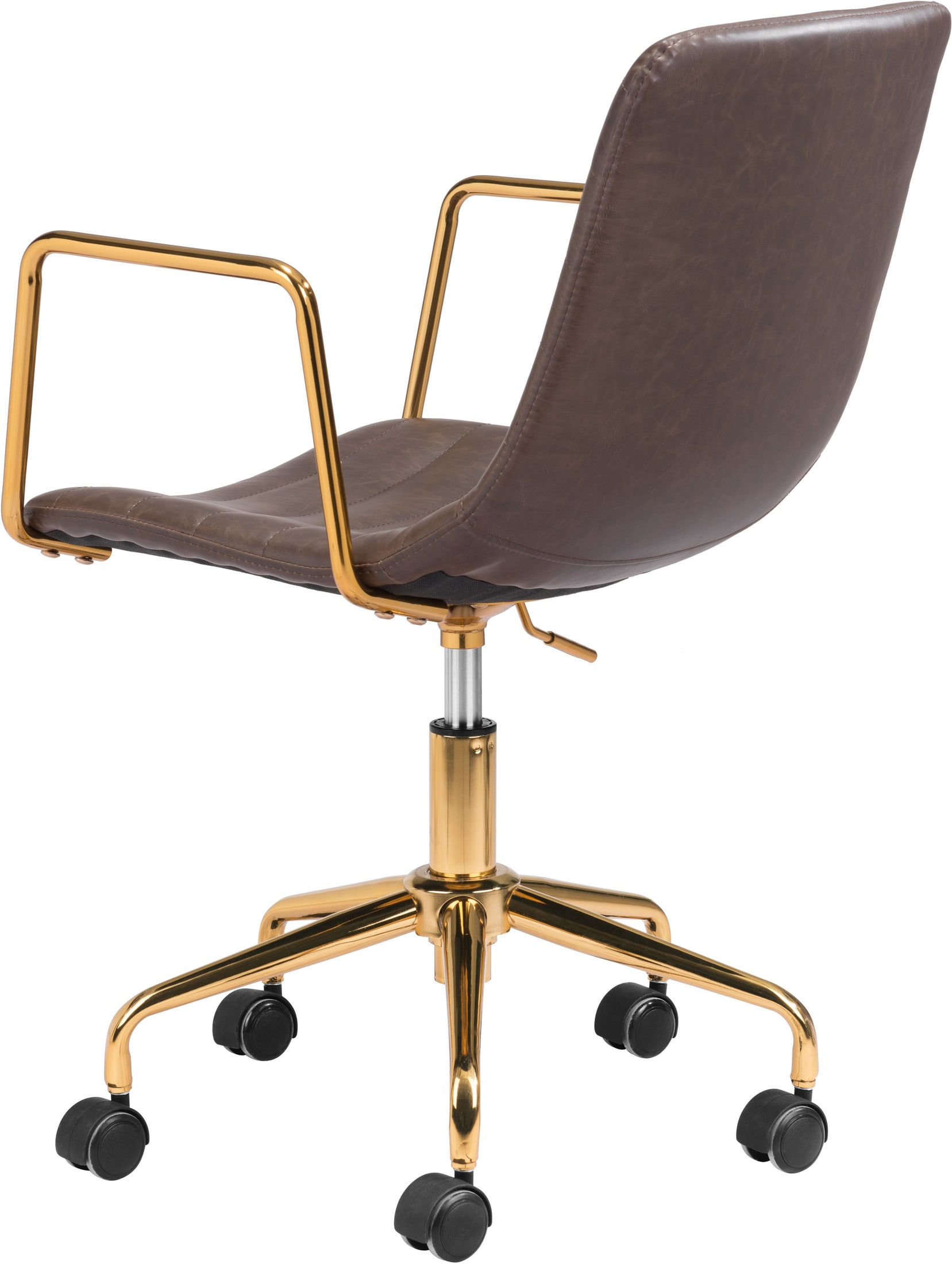 black and brown office chair