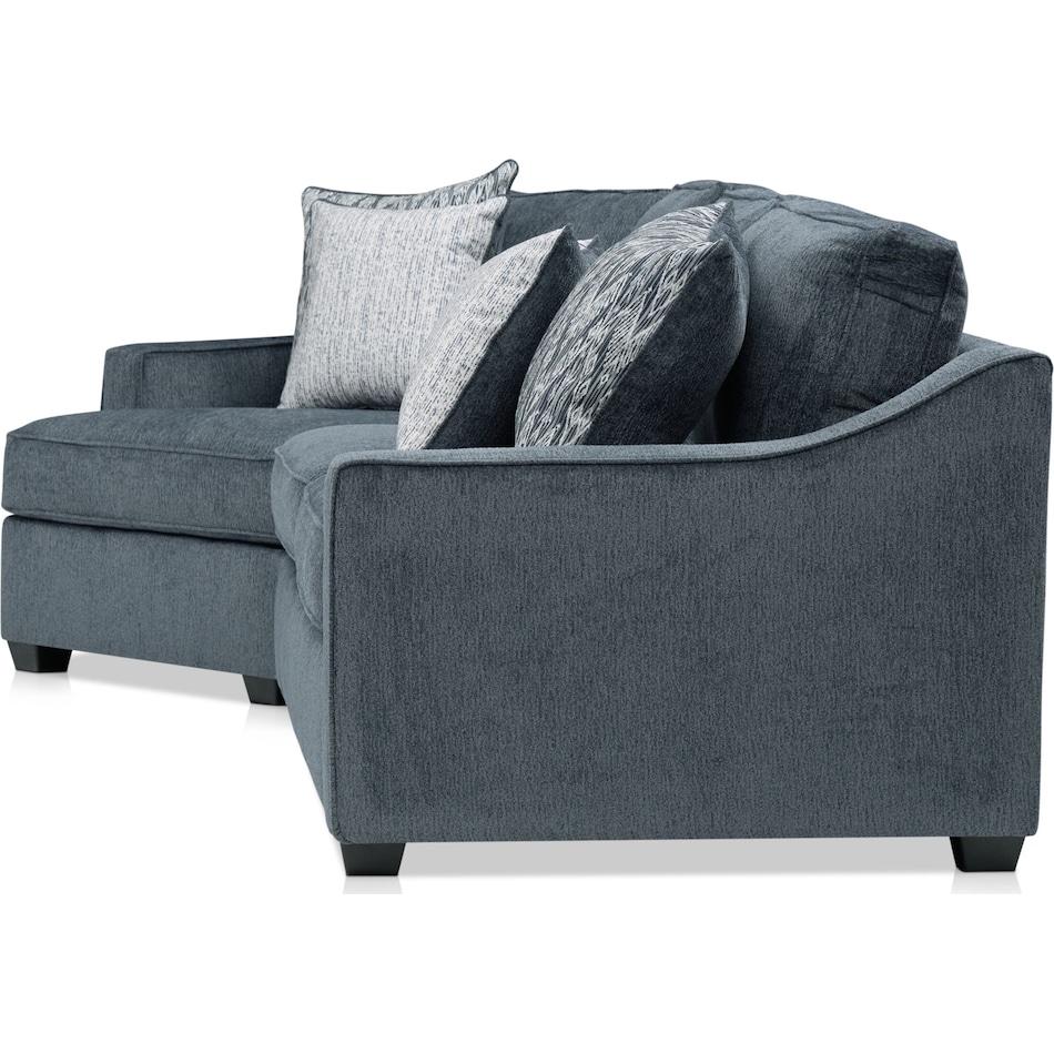 Callie 2-Piece Sectional with Cuddler | Value City Furniture