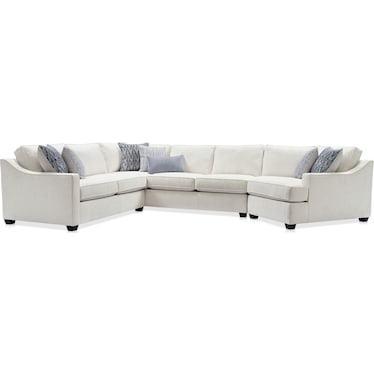 Callie 3-Piece Sectional with Cuddler