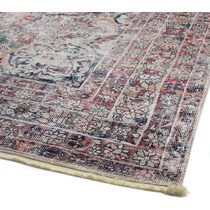 callista multicolor area rug  x    