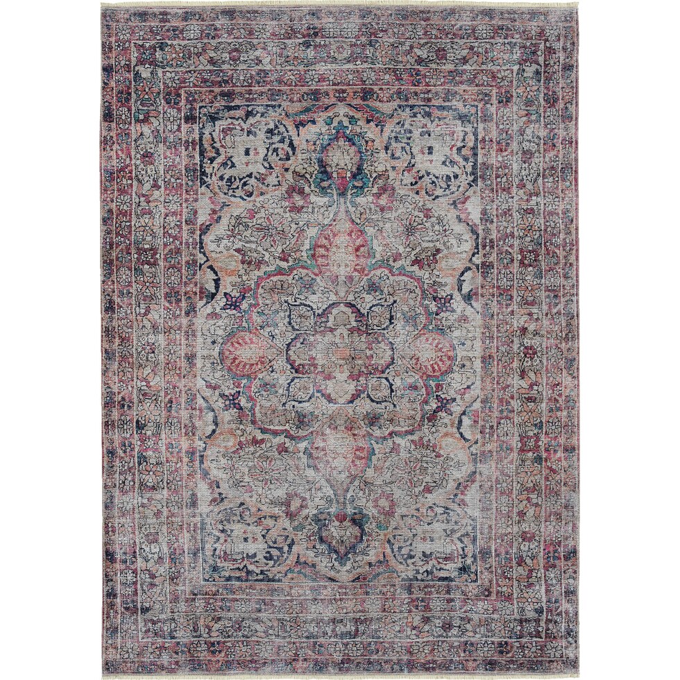 callista multicolor area rug  x    