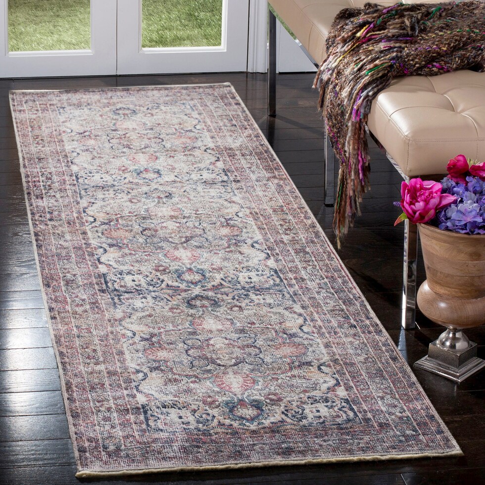 callista multicolor rug   