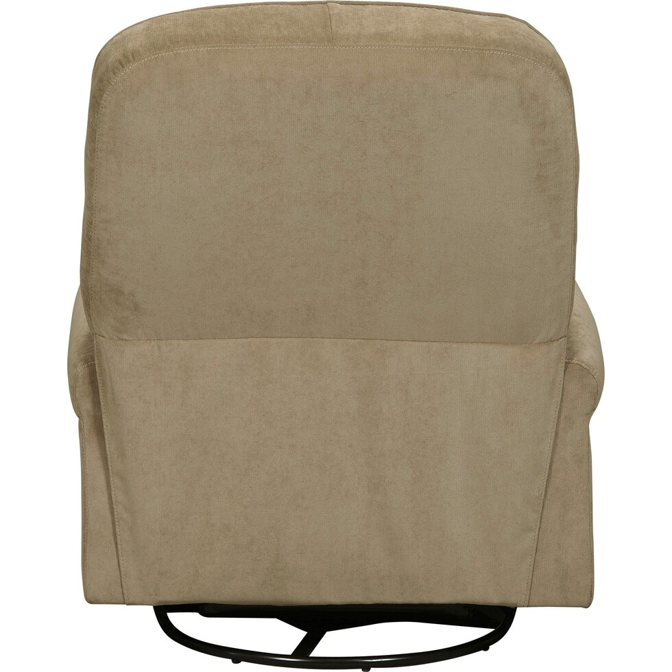 cally dark brown glider recliner   