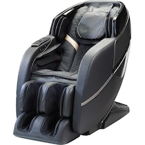 calm black massage chair   