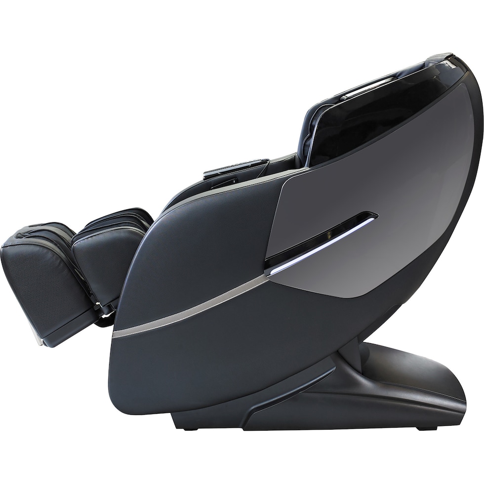 calm black massage chair   