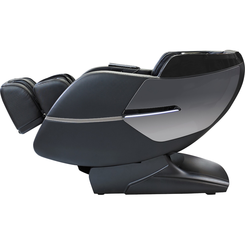 calm black massage chair   