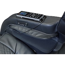calm black massage chair   