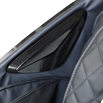 calm black massage chair   