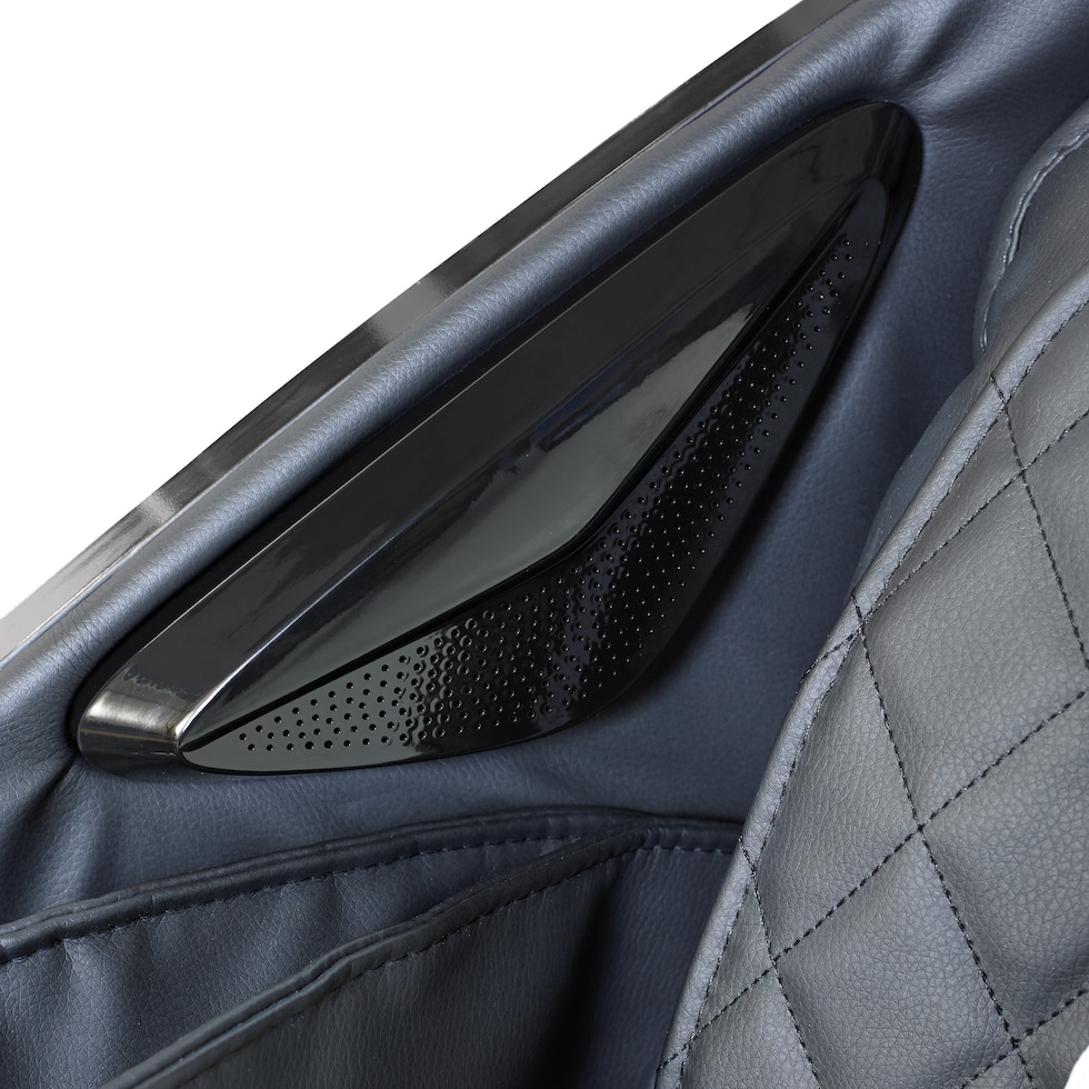 calm black massage chair   
