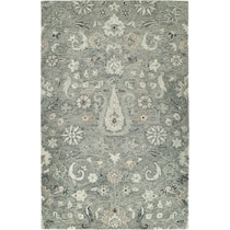 calm gray area rug  x    