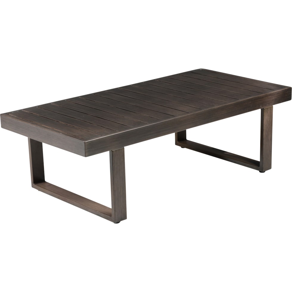 cambridge gray outdoor coffee table   