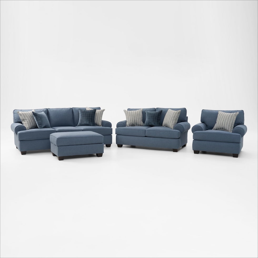 camden living room blue  pc living room   