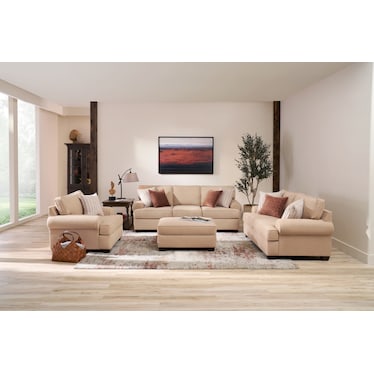 Camden Sofa, Loveseat, Chair and Ottoman