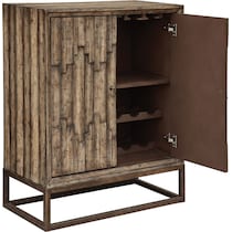 camellia dark brown bar cabinet   