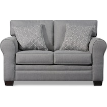 camila gray loveseat   