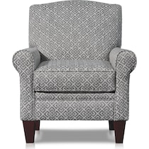 camila silver accent chair   