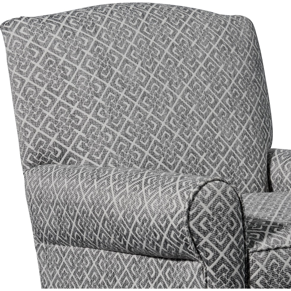 camila silver accent chair   