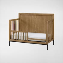 camryn light brown crib   