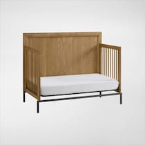 camryn light brown crib   