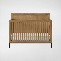 camryn light brown crib   