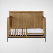 camryn light brown crib   