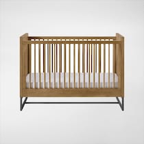 camryn light brown crib   
