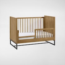 camryn light brown crib   