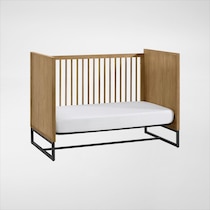 camryn light brown crib   